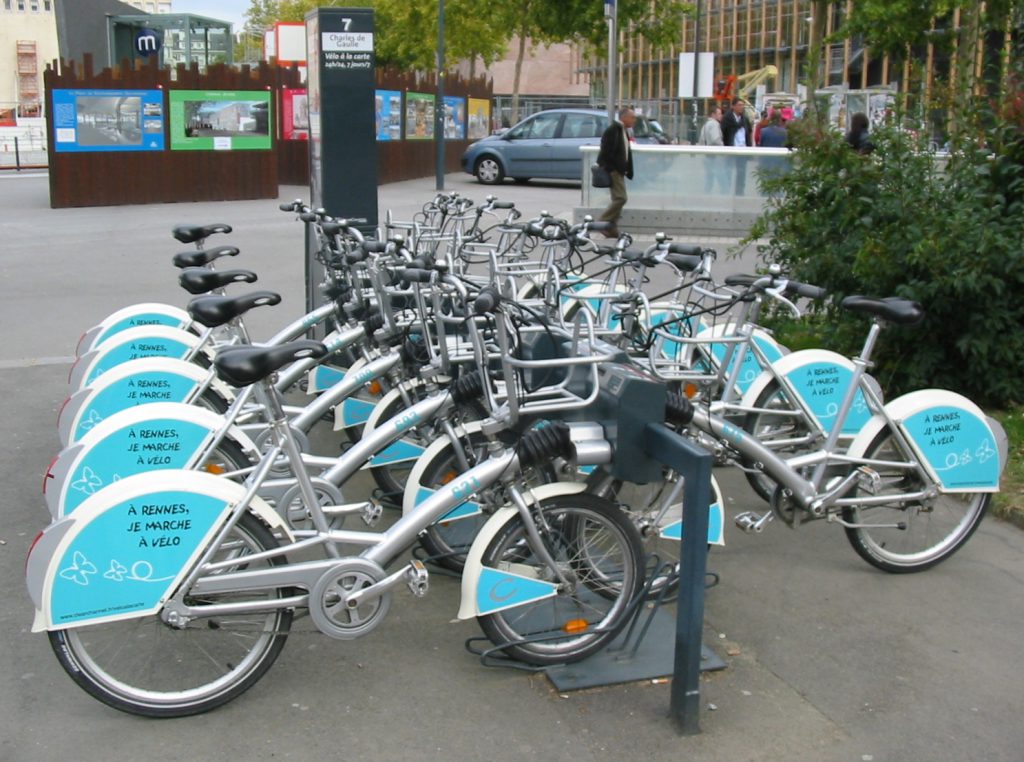 Vélos à Rennes