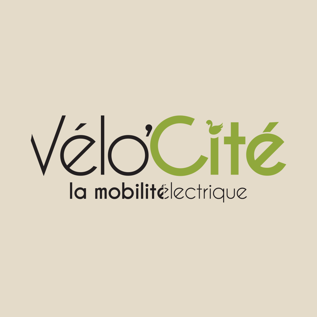 Logo VéloCité pour le service de vélo en libre-service de l'Agglomération de Laon