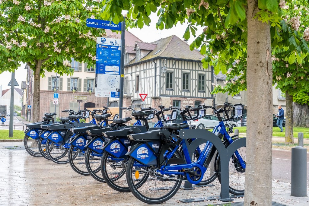 Le Marcel à vélo, une offre de vélo en libre-service à Troyes Champagne Métropole, propulsé par Ecovelo