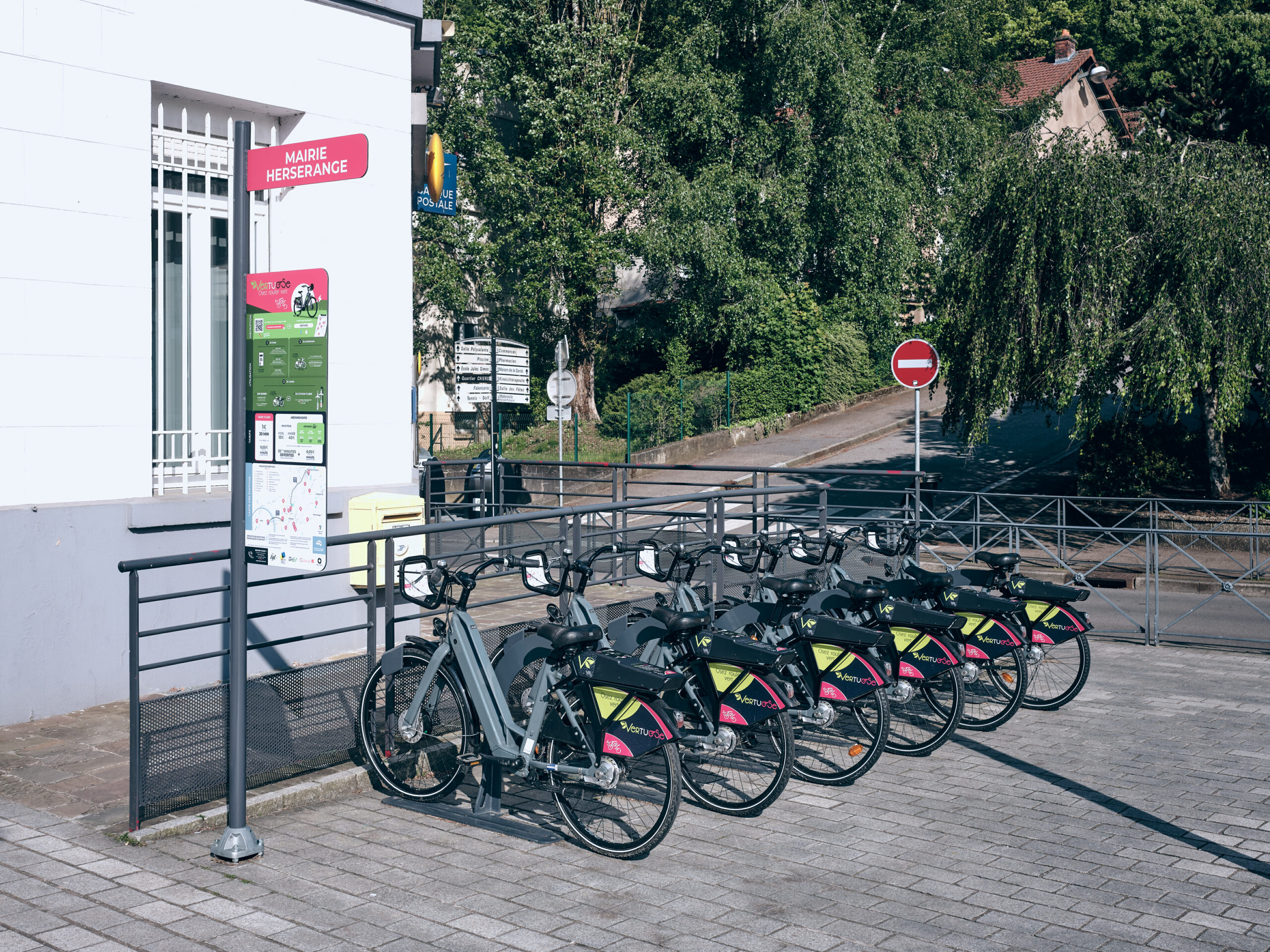 Service de vélo en libre-service Vertusose à Longwy propulsé par Ecovelo