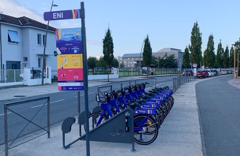 Photo du service à Tarbes-Lourdes propulsé par Ecovelo