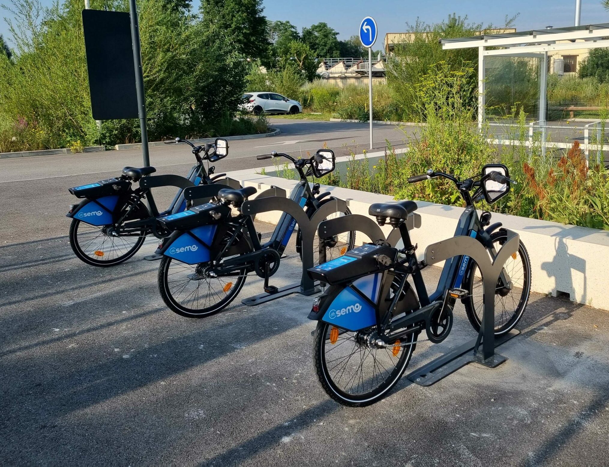 Semo Vélo, vélo libre-service de l'Agglomération de Seine-Eure propulsé par Ecovelo