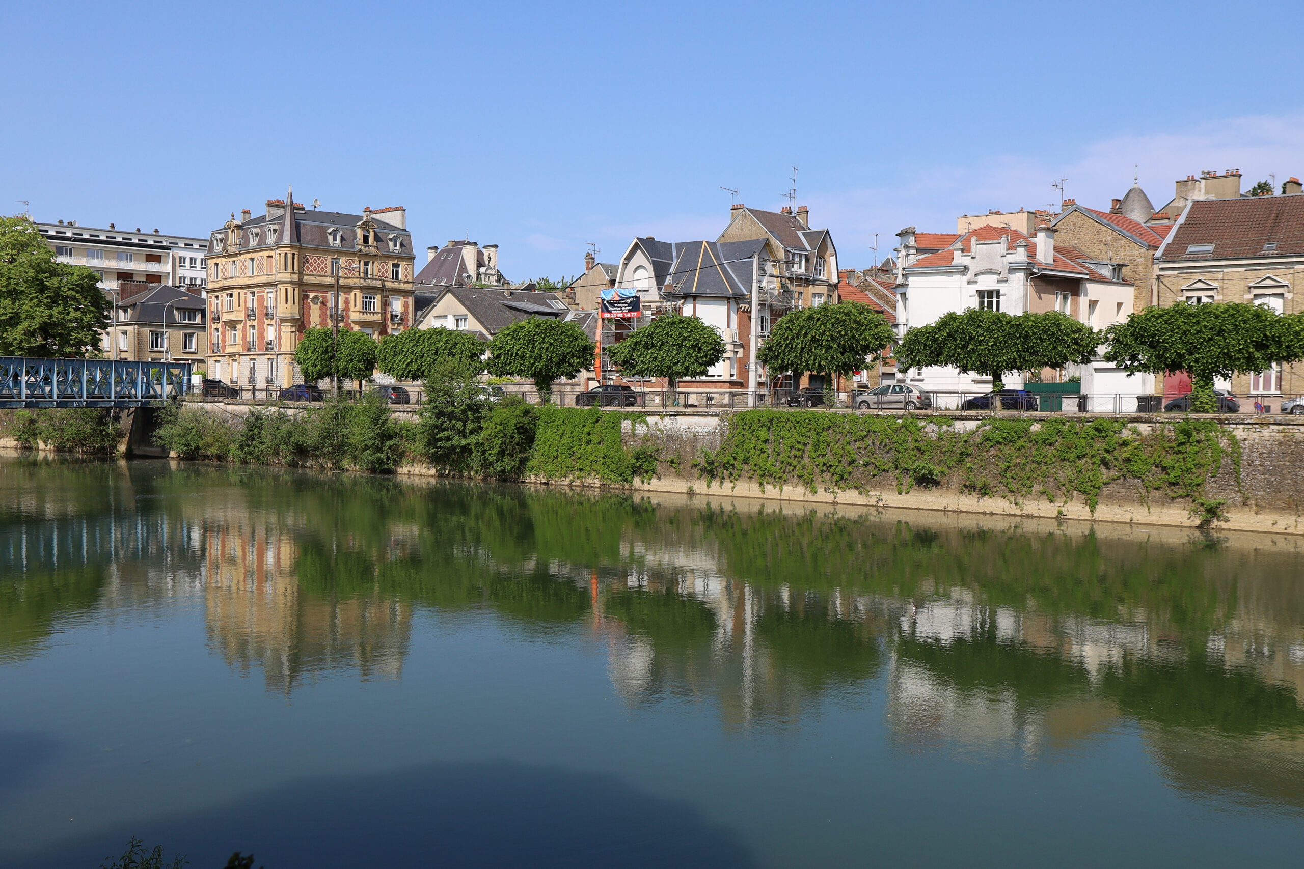 Vue sur le ville de Charleville-Mézière