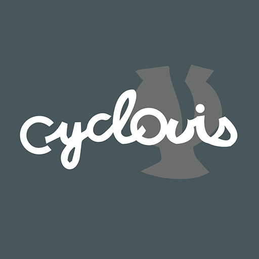 Logo Cyclovis, un service de vélo en libre-service de l'Agglomération de Soissons, propulsé par Ecovelo