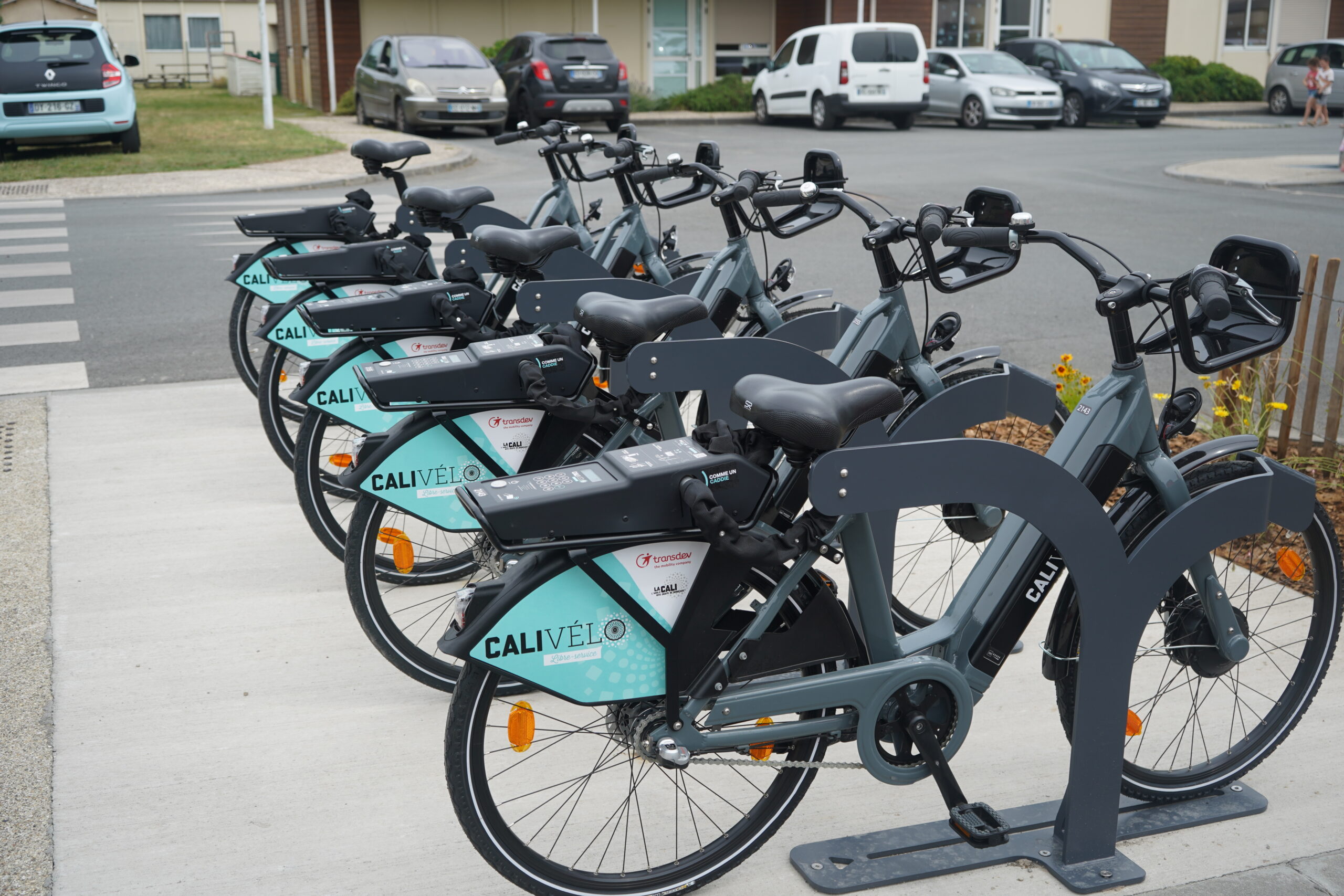 Service de vélo en libre-service CaliVélo à Libourne propulsé par Ecovelo