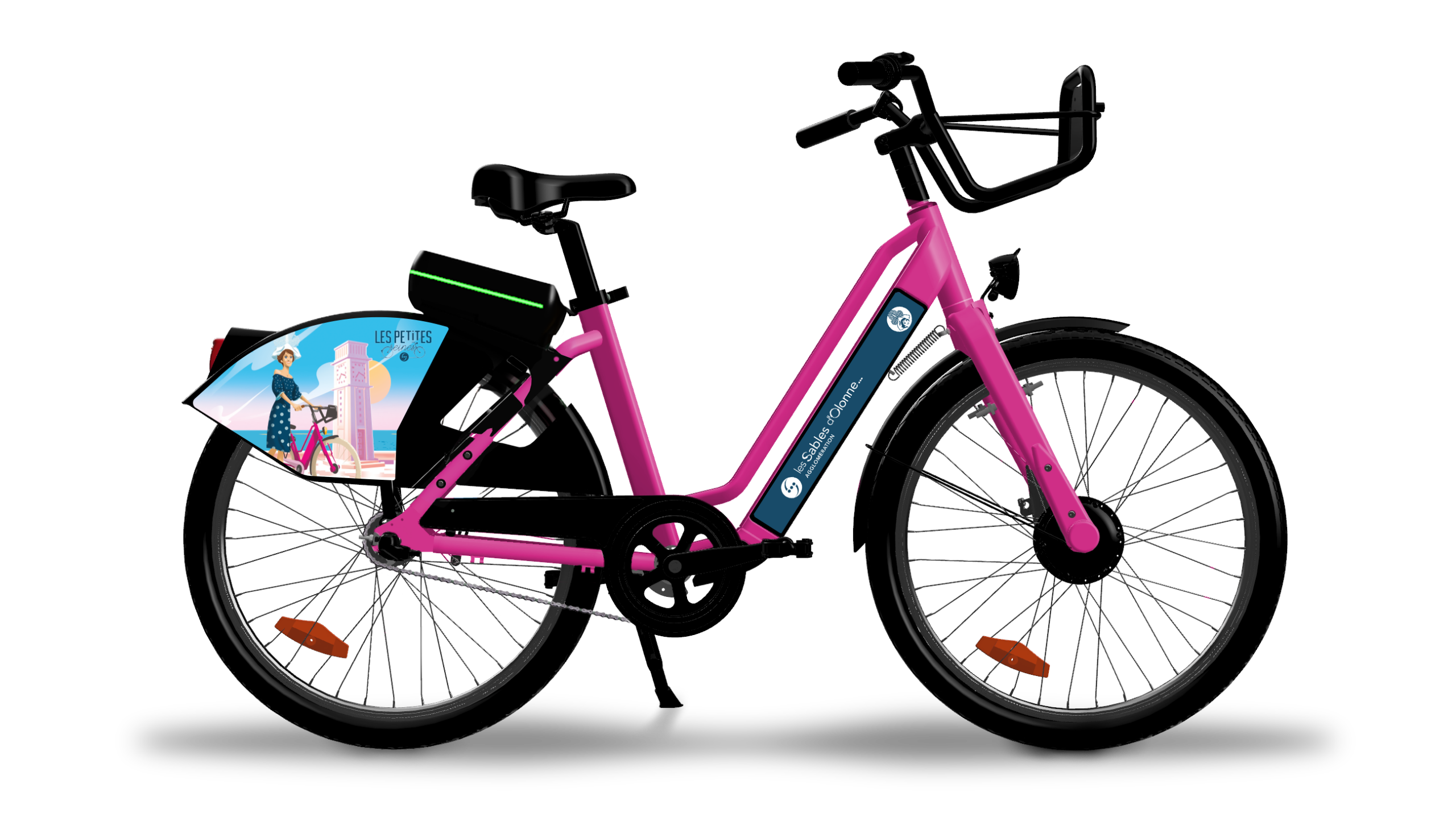 Les Petites Reines, le vélo en libre-service des Sables d'Olonne