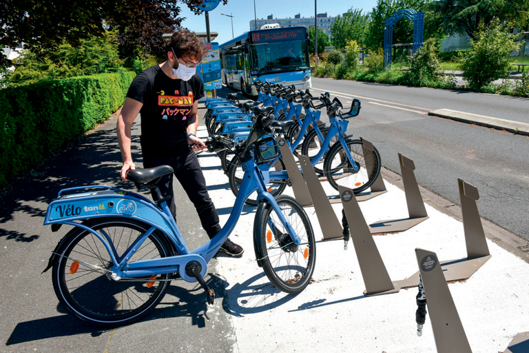 Photo vélo TanLib propulsé par Ecovelo