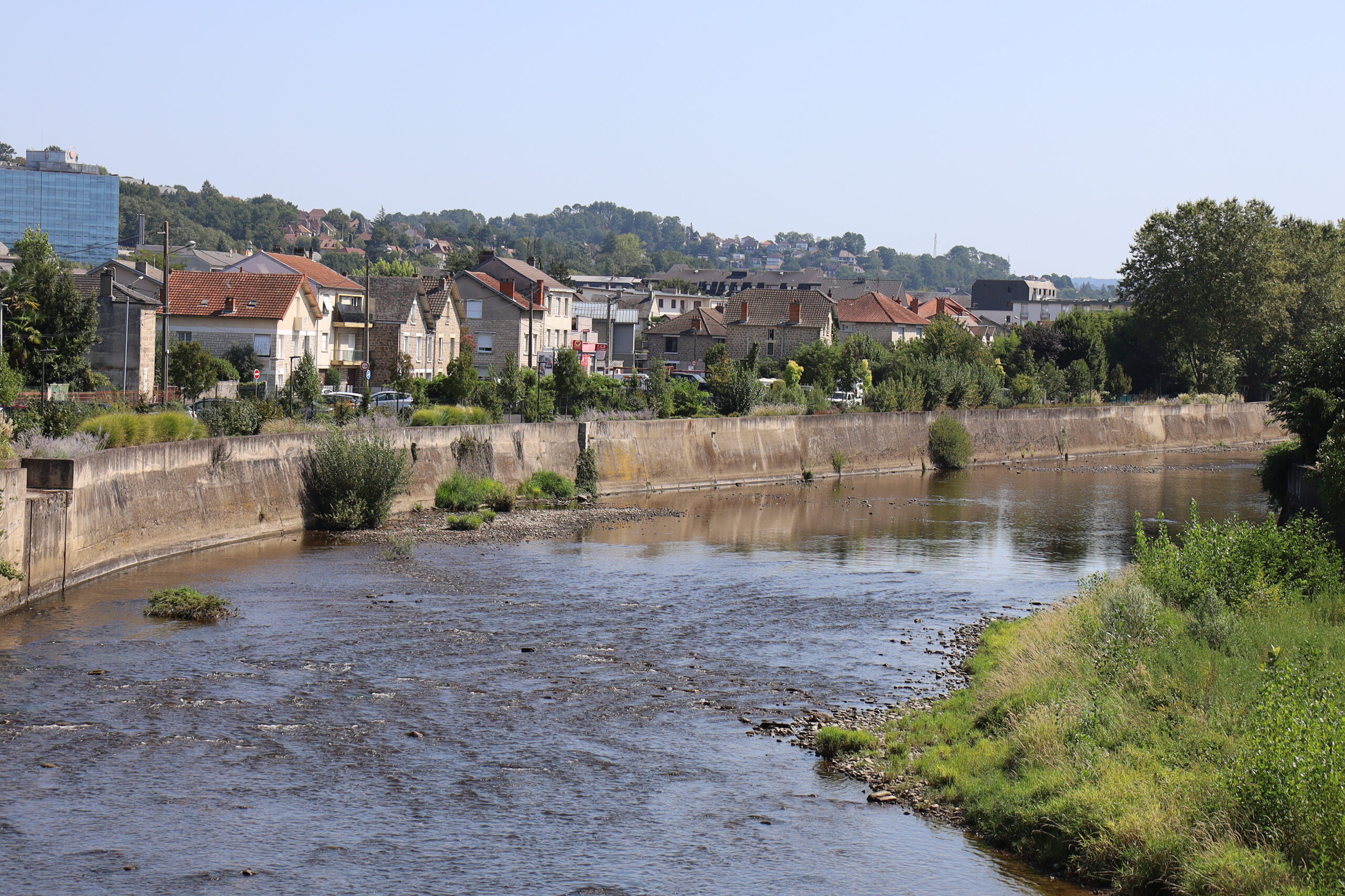 Vue sur la ville de Brive-la-Gaillarde