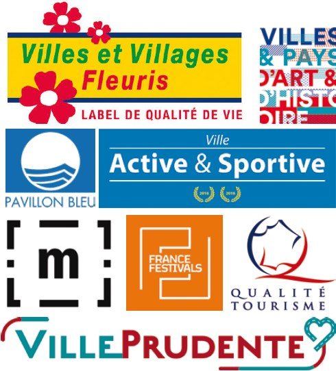 Action coeur de ville, Ville d'Art et d'Histoire, tous les labels de la ville de Carcassonne