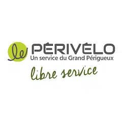 Logo Périvélo pour le service de vélo en libre-service de l'Agglomération de Périgueux