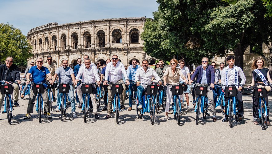NemoVélo, les velos en libre-service de Nîmes Métropole